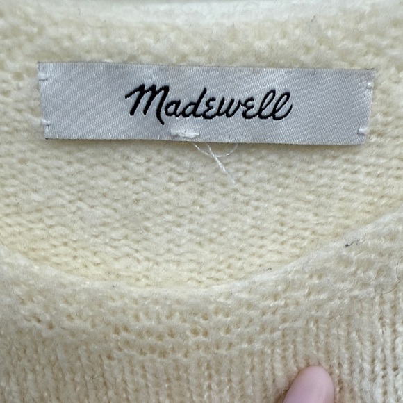 Madewell Cream and Multicolor Striped Sweater - Picture 3 of 5